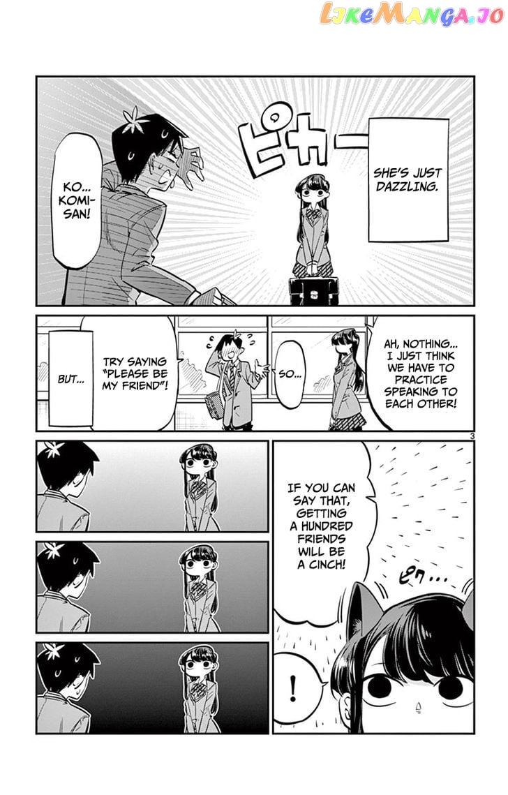 Komi-san wa Komyushou Desu chapter 7 - page 4