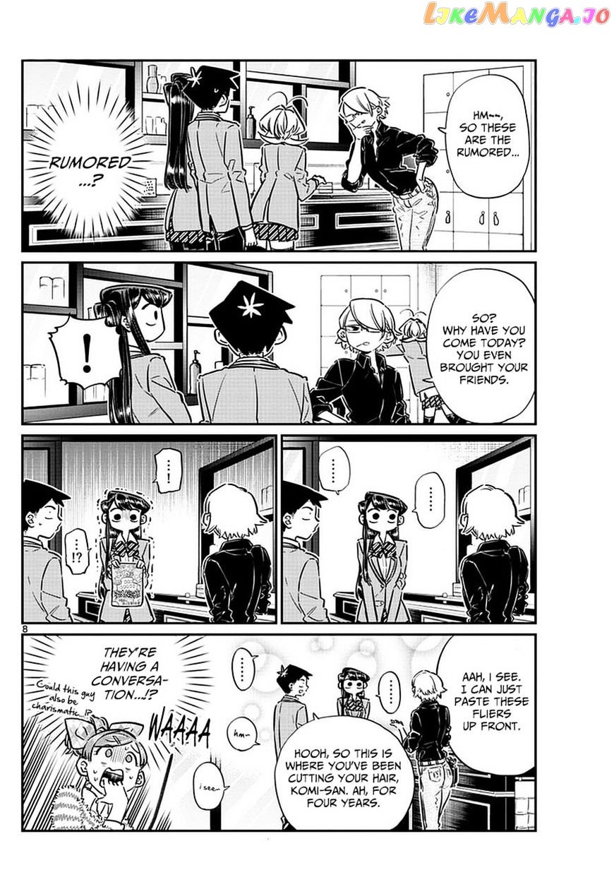 Komi-san wa Komyushou Desu chapter 65 - page 8