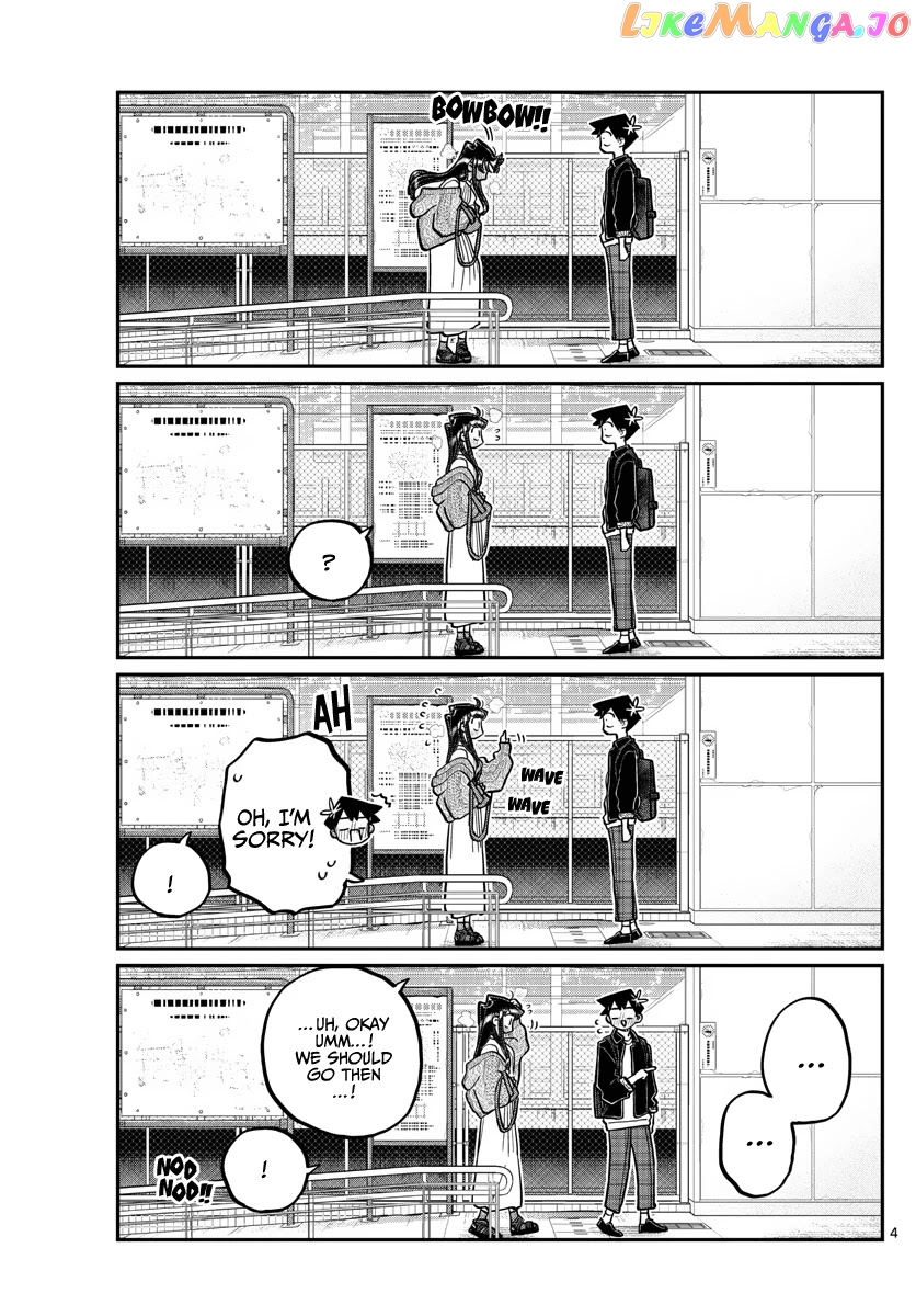 Komi-san wa Komyushou Desu chapter 319 - page 4