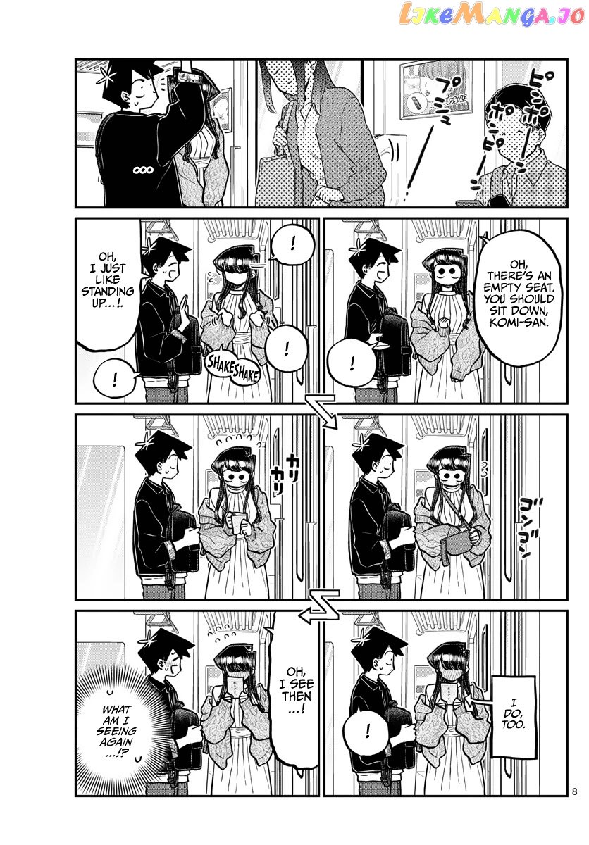 Komi-san wa Komyushou Desu chapter 319 - page 8