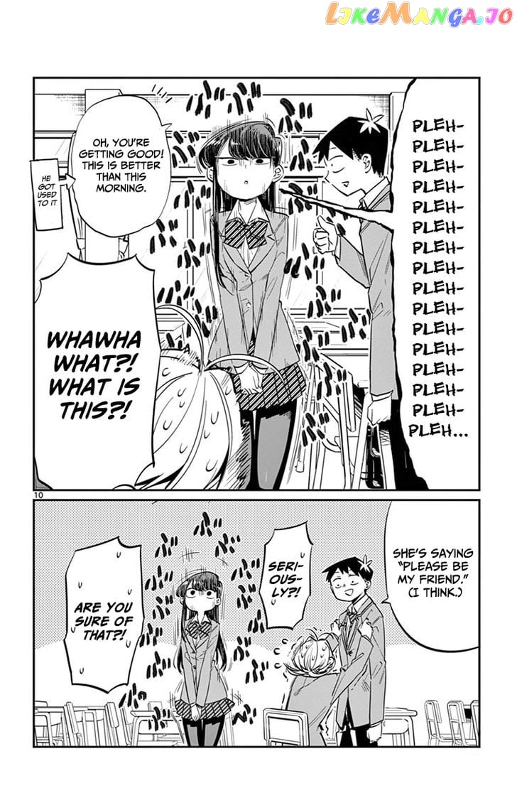 Komi-san wa Komyushou Desu chapter 9 - page 10