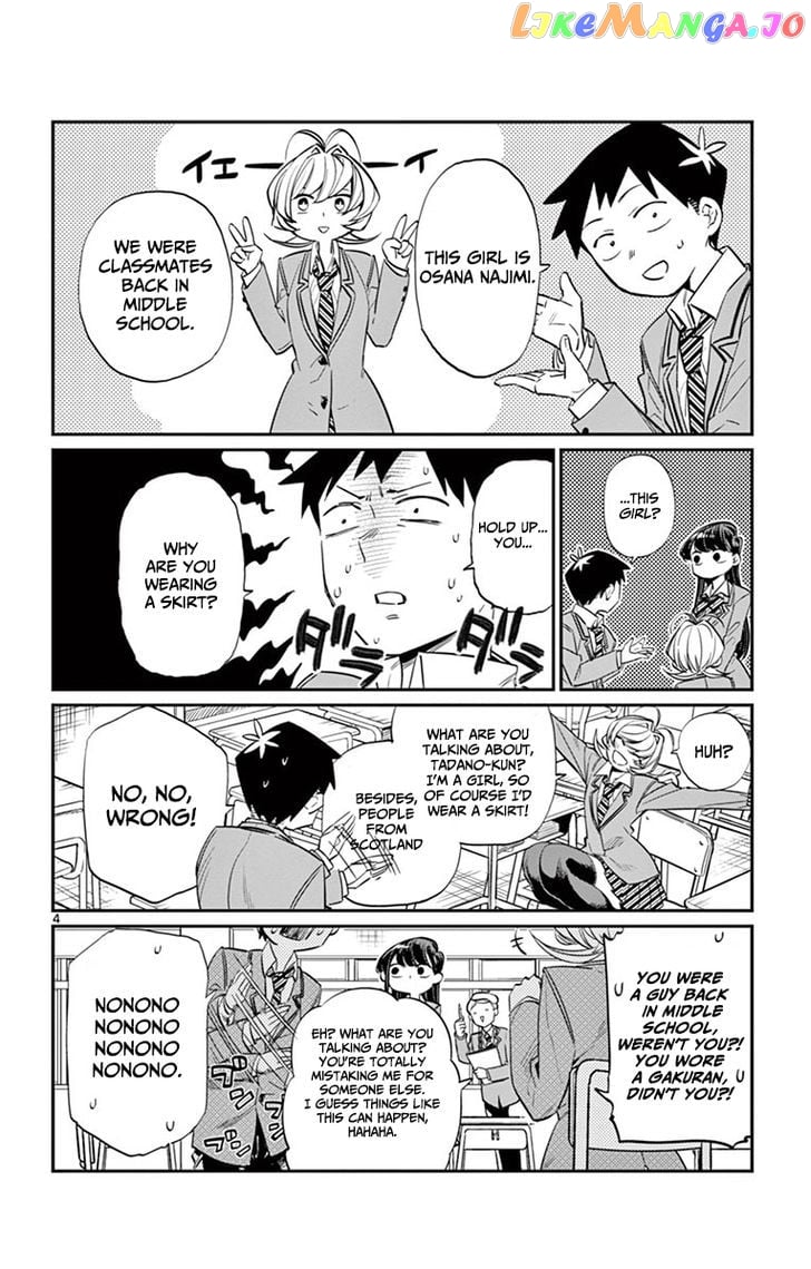 Komi-san wa Komyushou Desu chapter 9 - page 4