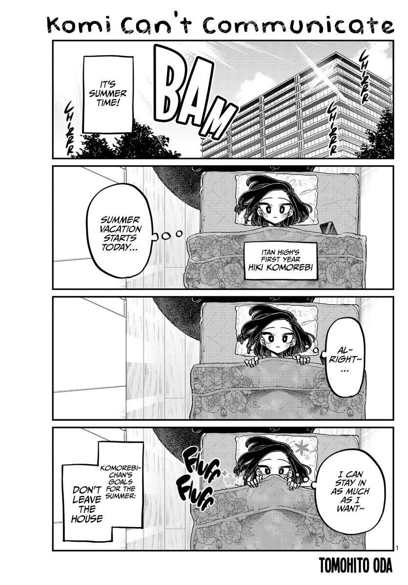 Komi-san wa Komyushou Desu chapter 379 - page 1