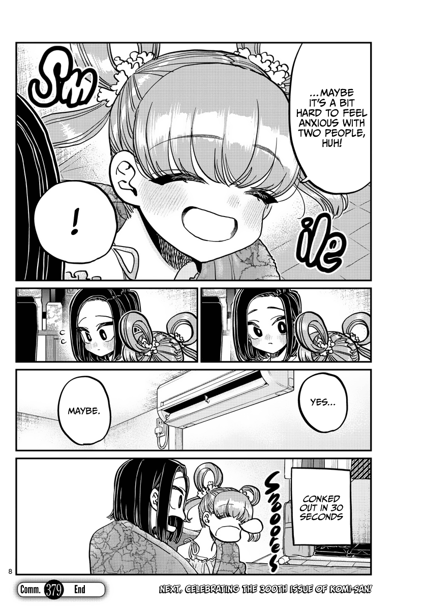 Komi-san wa Komyushou Desu chapter 379 - page 8