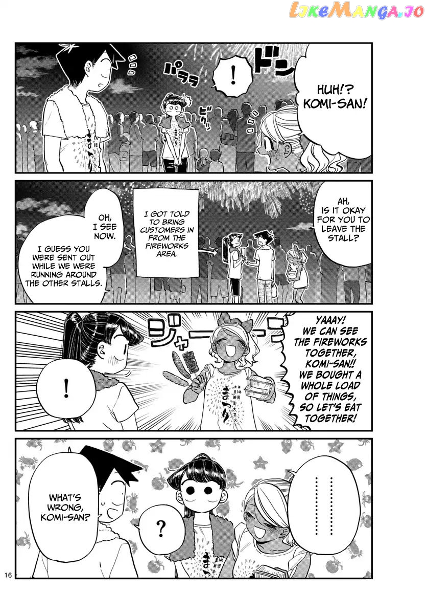 Komi-san wa Komyushou Desu chapter 194 - page 16