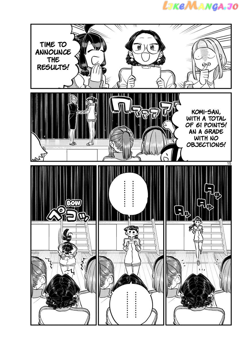 Komi-san wa Komyushou Desu chapter 137 - page 15