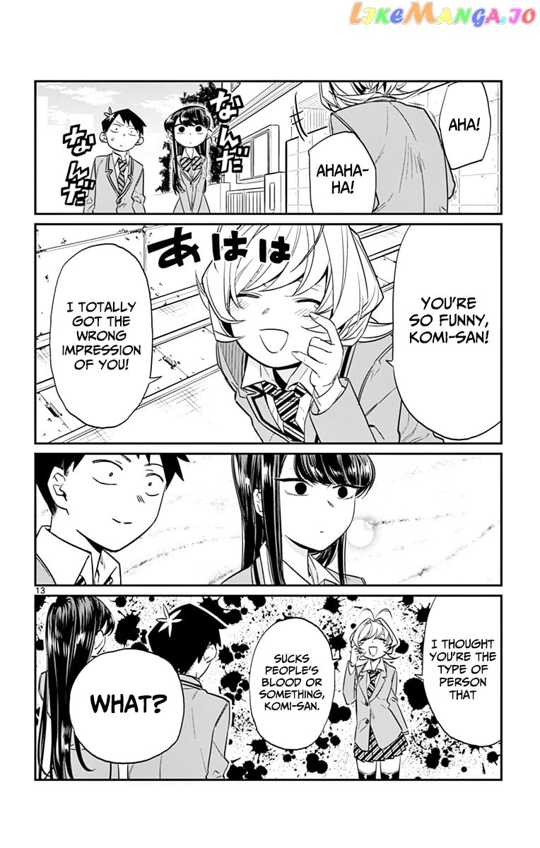 Komi-san wa Komyushou Desu chapter 11 - page 14