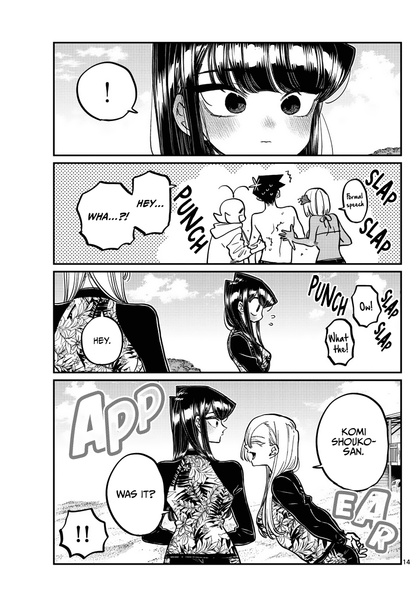 Komi-san wa Komyushou Desu chapter 380 - page 14