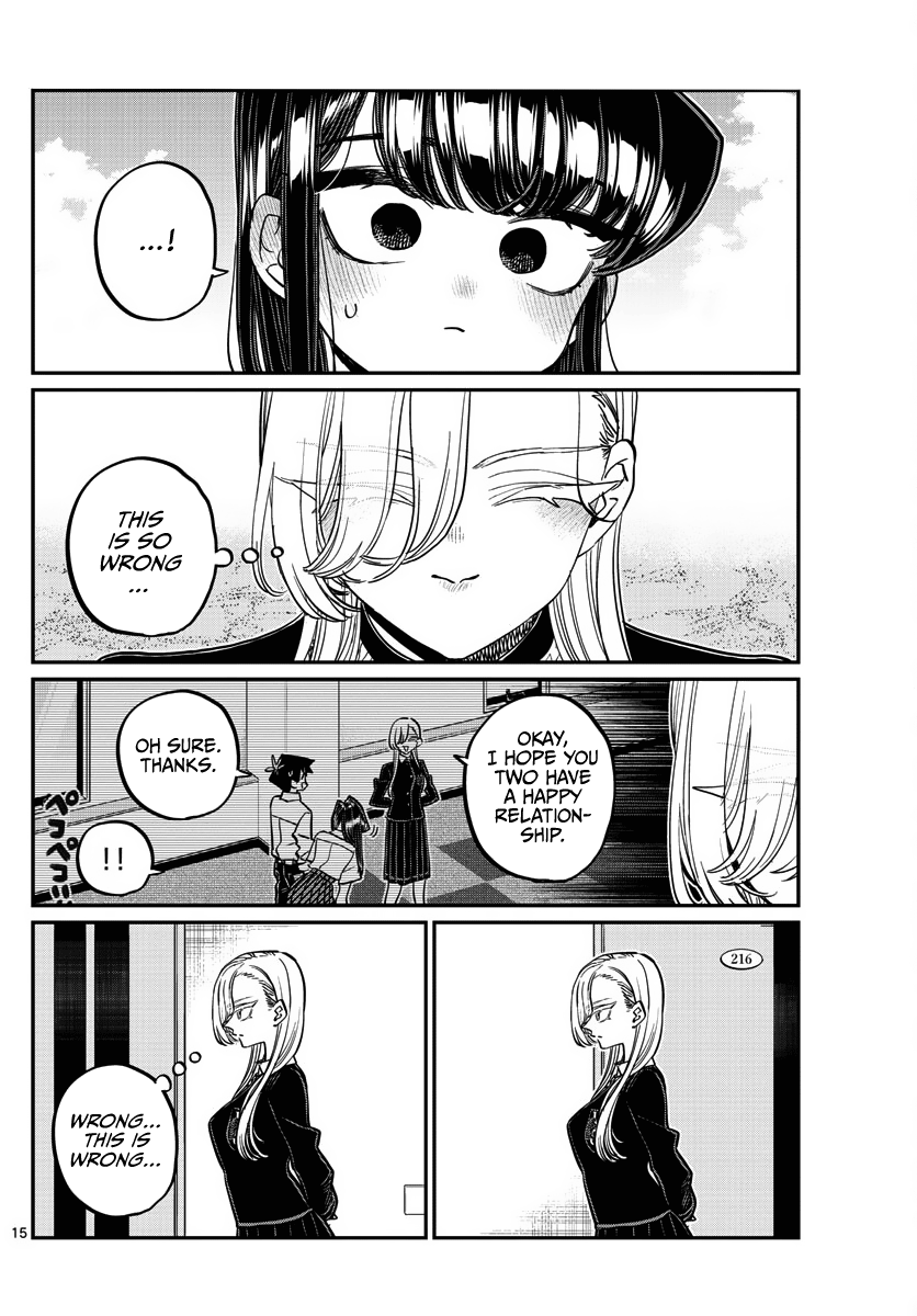 Komi-san wa Komyushou Desu chapter 380 - page 15