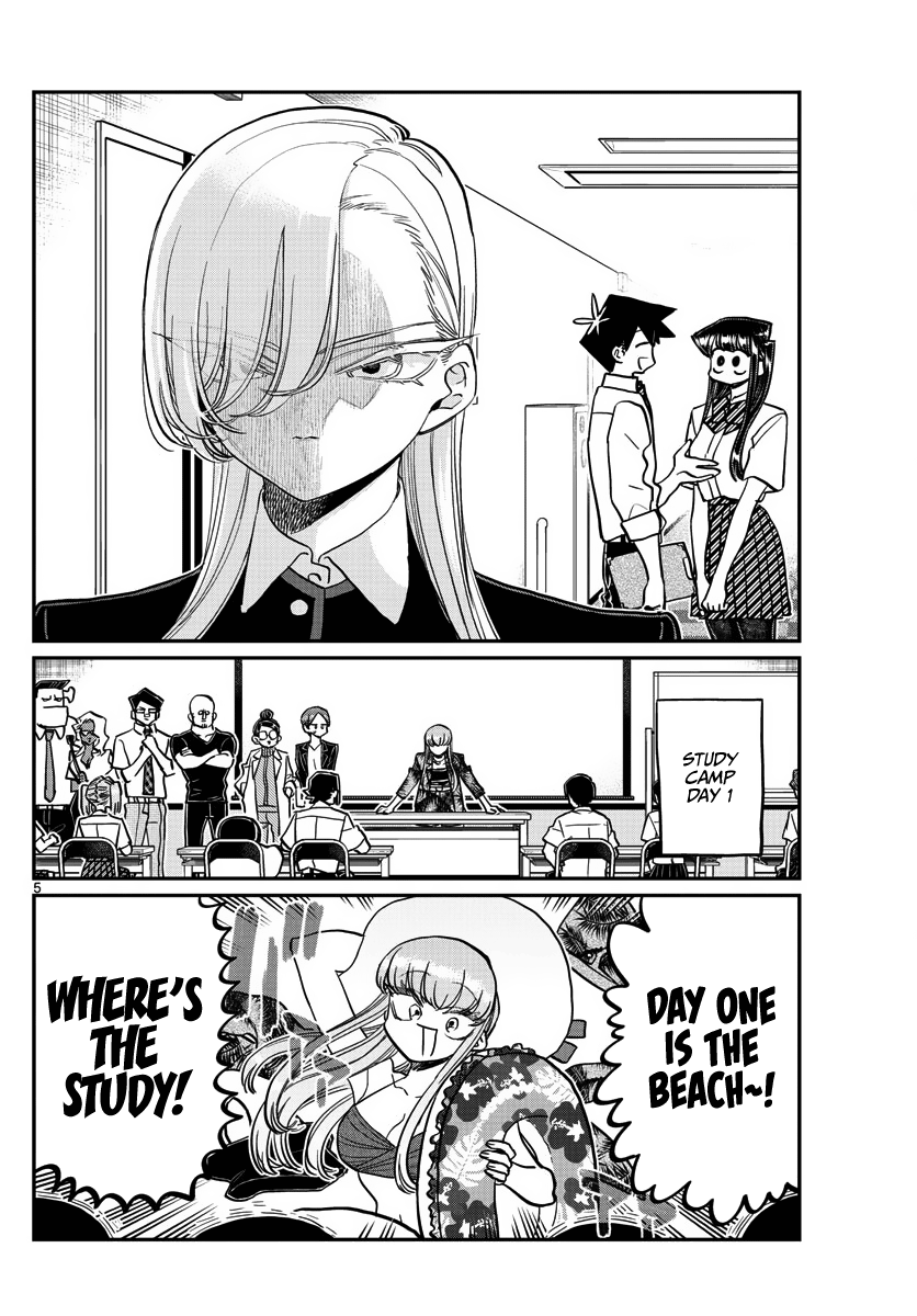 Komi-san wa Komyushou Desu chapter 380 - page 5