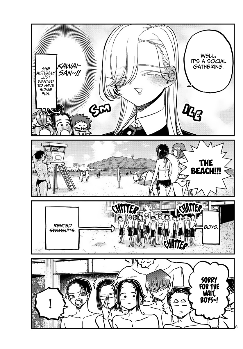 Komi-san wa Komyushou Desu chapter 380 - page 8