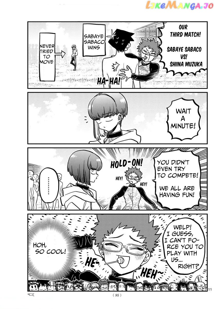 Komi-san wa Komyushou Desu chapter 381 - page 12