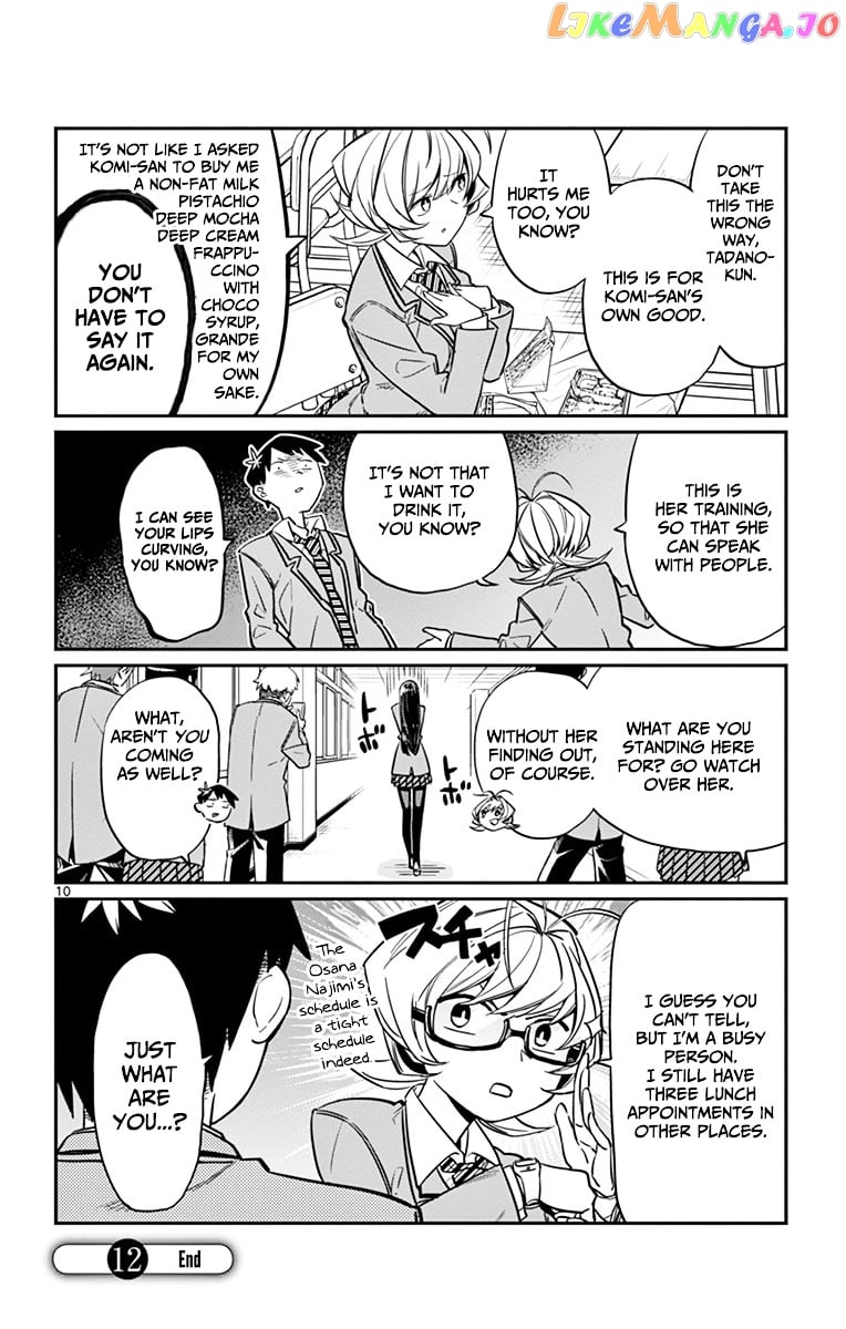 Komi-san wa Komyushou Desu chapter 12 - page 10