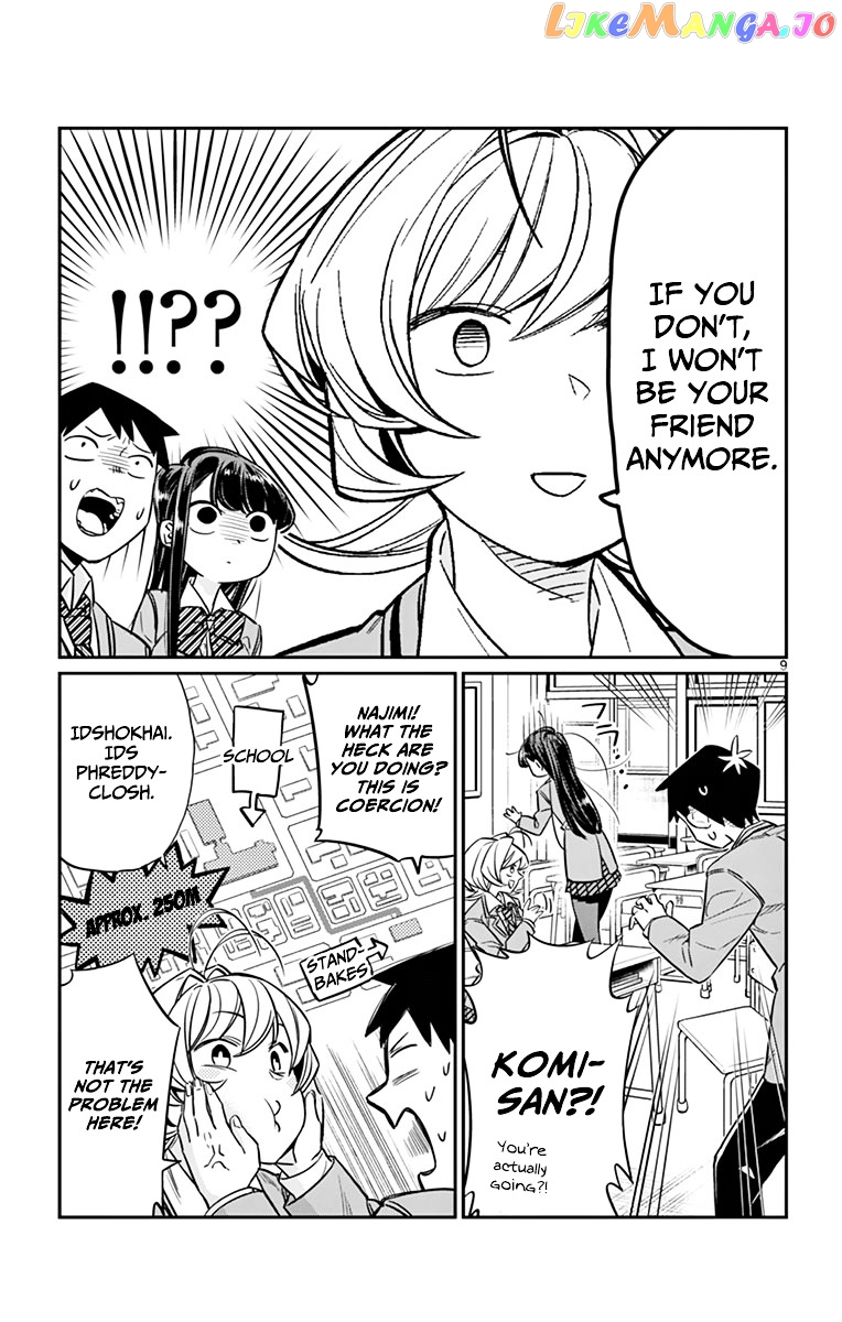 Komi-san wa Komyushou Desu chapter 12 - page 9