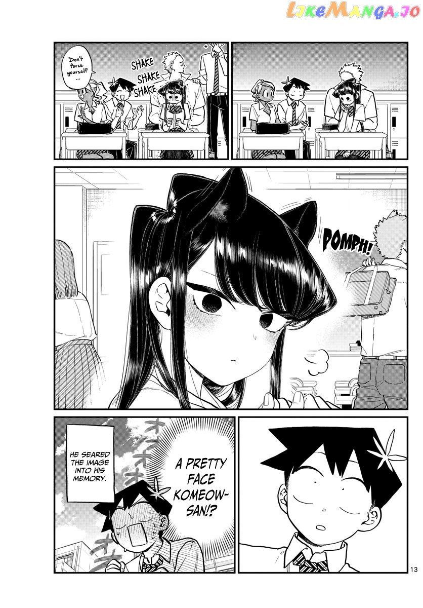 Komi-san wa Komyushou Desu chapter 196 - page 13