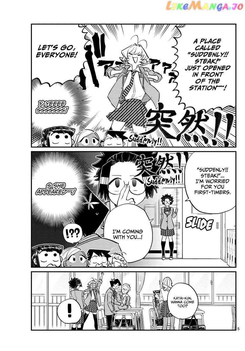 Komi-san wa Komyushou Desu chapter 139 - page 5