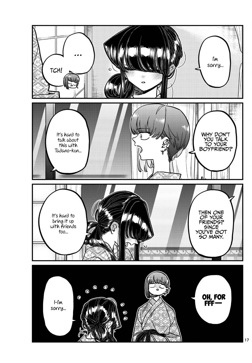 Komi-san wa Komyushou Desu chapter 382 - page 16