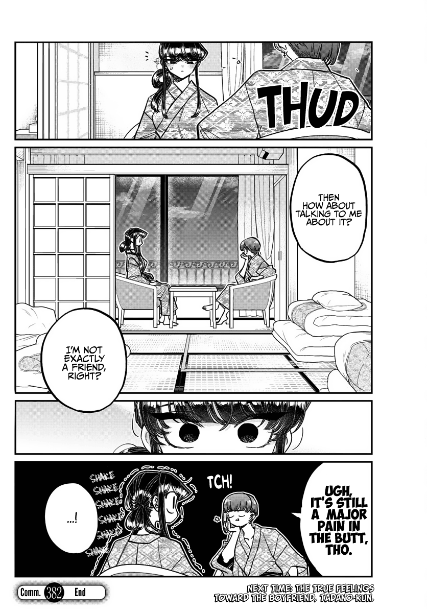 Komi-san wa Komyushou Desu chapter 382 - page 17