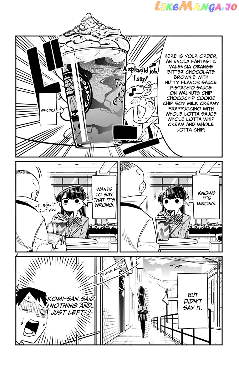 Komi-san wa Komyushou Desu chapter 13 - page 8