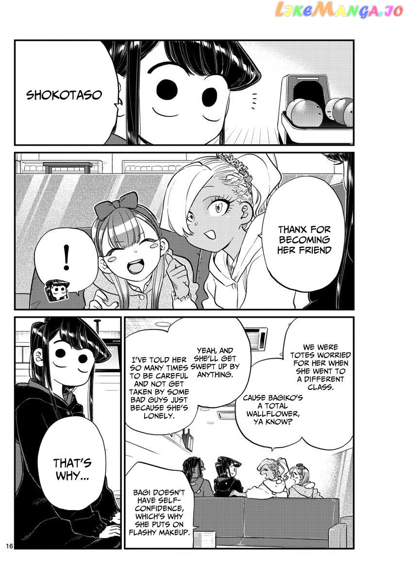 Komi-san wa Komyushou Desu chapter 140 - page 16