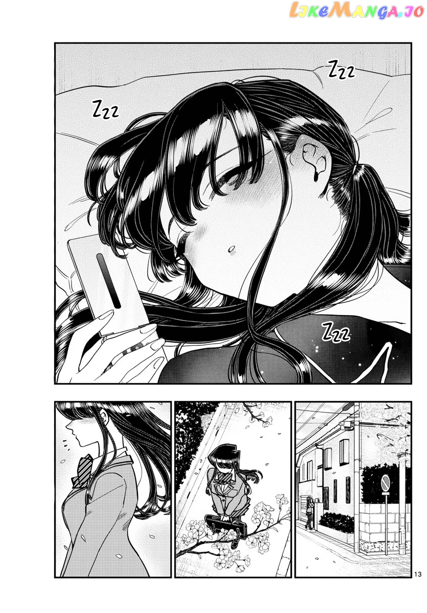 Komi-san wa Komyushou Desu chapter 324 - page 14