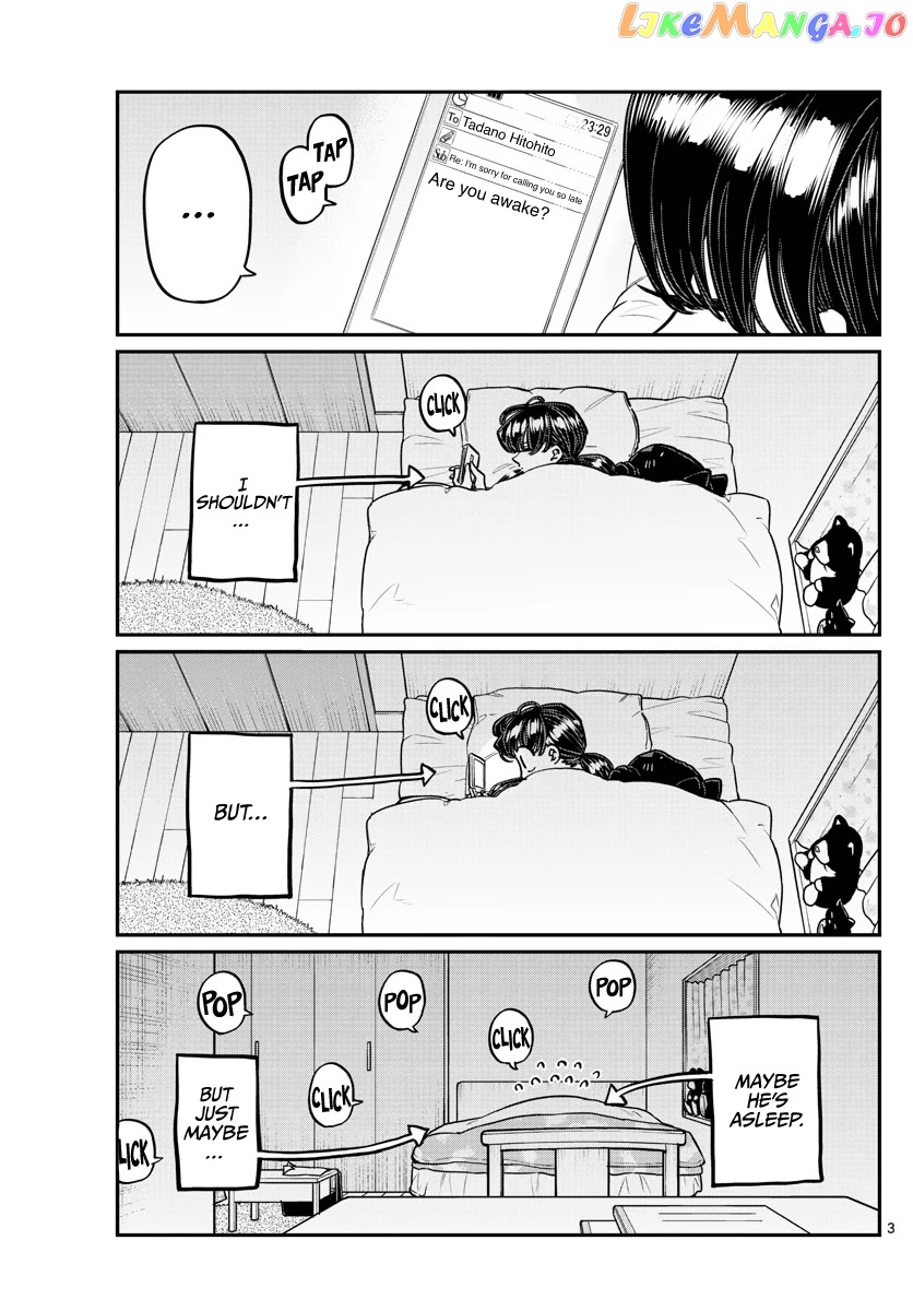 Komi-san wa Komyushou Desu chapter 324 - page 4