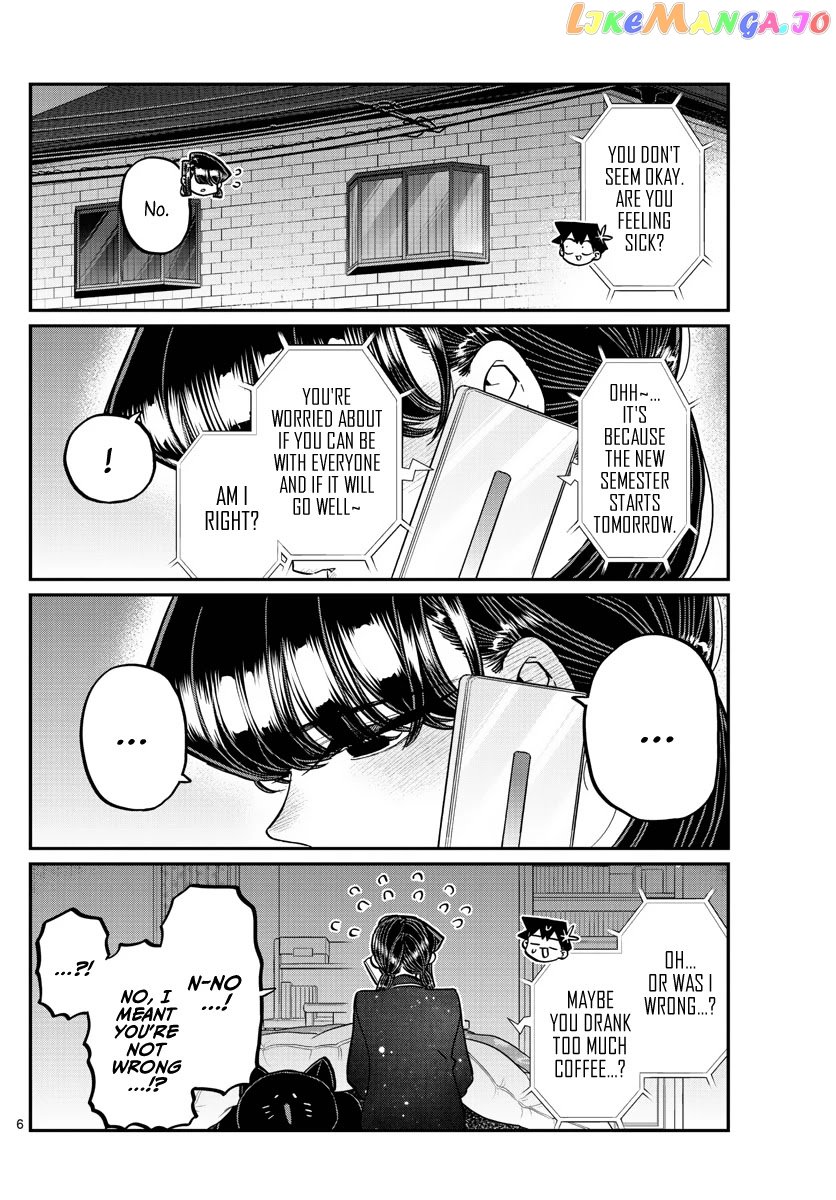 Komi-san wa Komyushou Desu chapter 324 - page 7