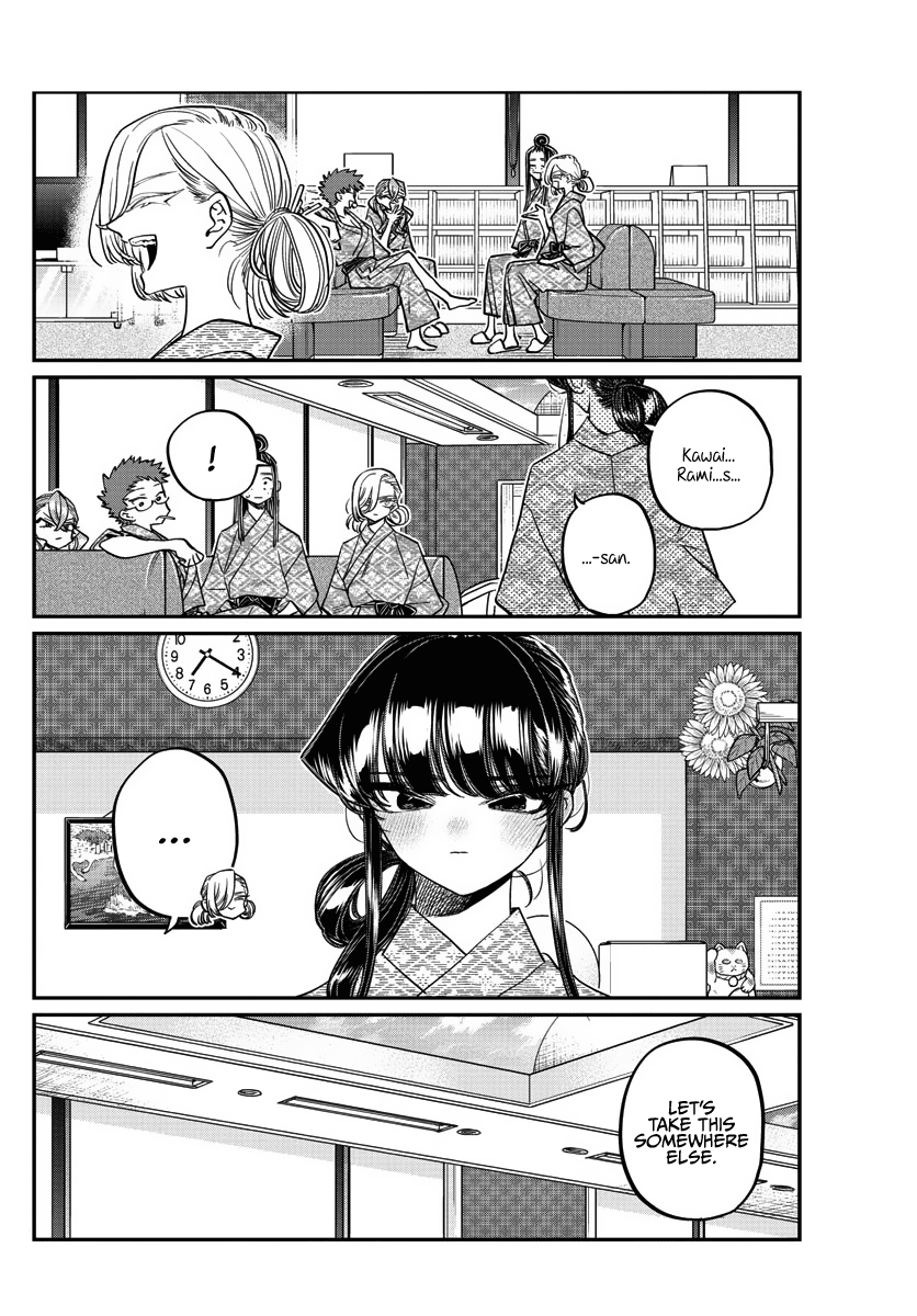 Komi-san wa Komyushou Desu chapter 383 - page 10