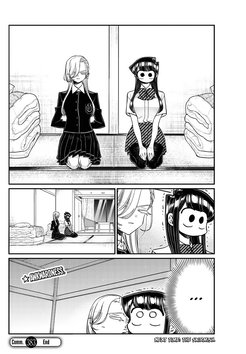 Komi-san wa Komyushou Desu chapter 383 - page 18