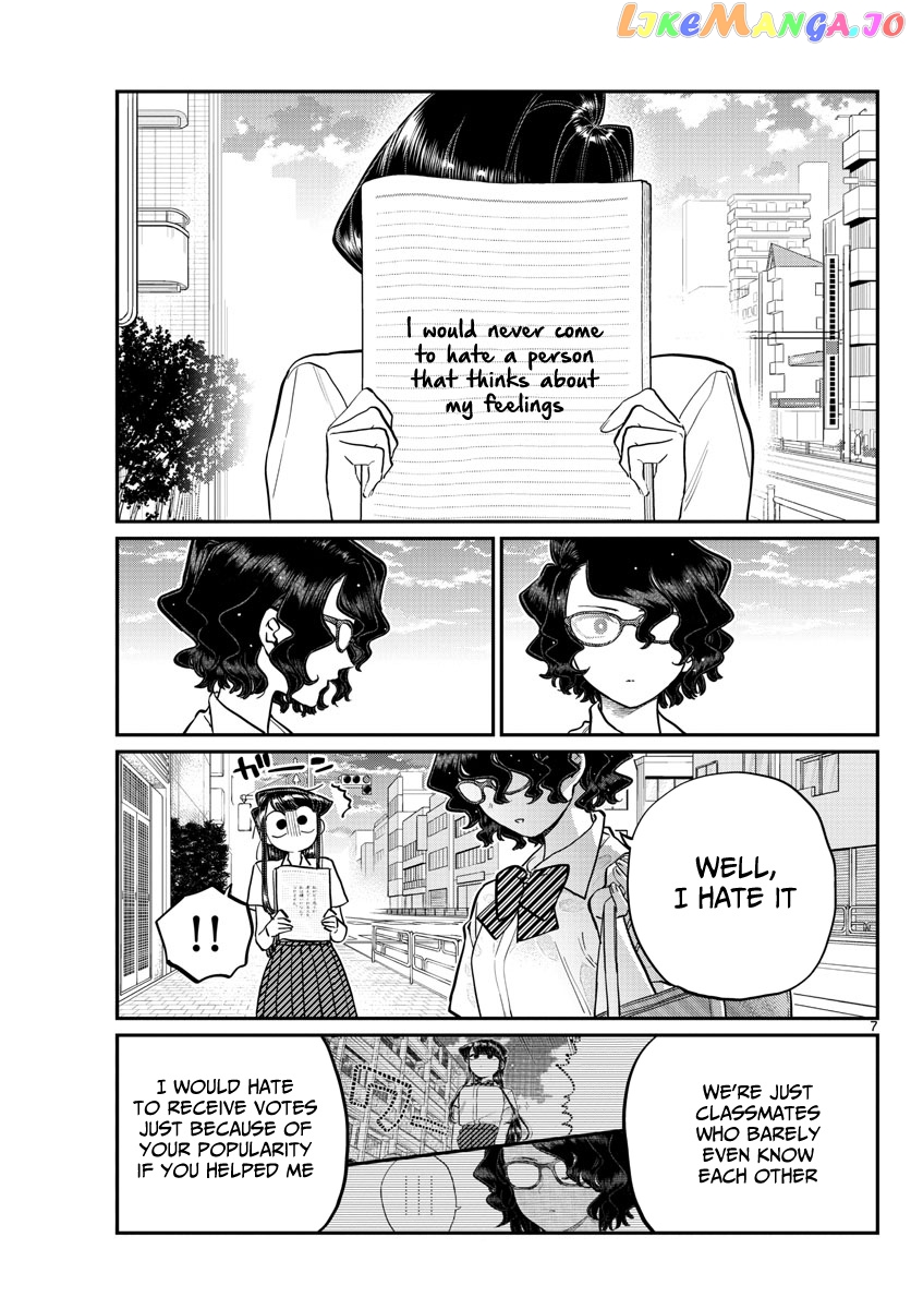 Komi-san wa Komyushou Desu chapter 196.2 - page 7