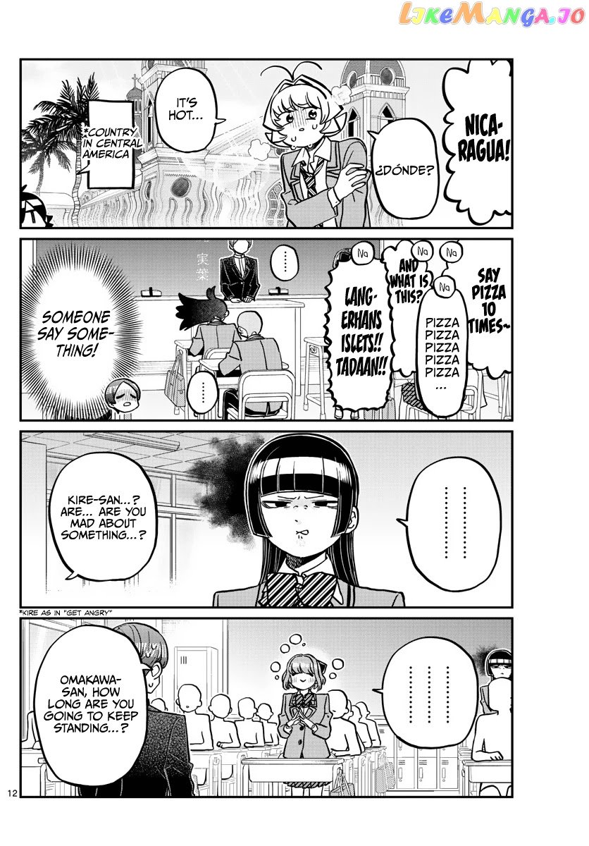 Komi-san wa Komyushou Desu chapter 325 - page 12