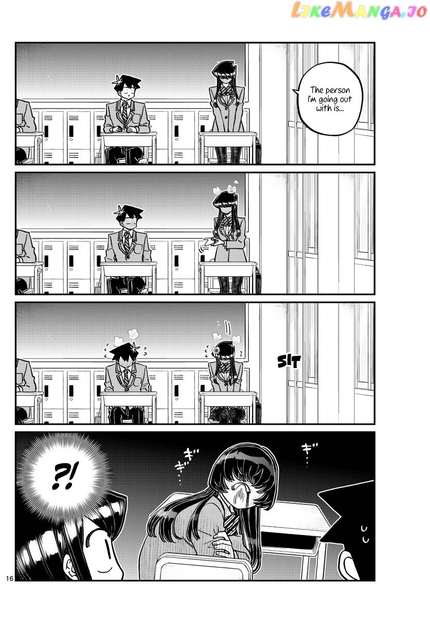 Komi-san wa Komyushou Desu chapter 325 - page 16