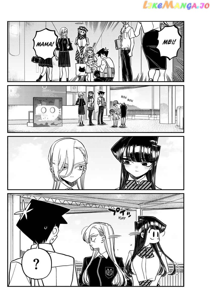 Komi-san wa Komyushou Desu chapter 384 - page 16