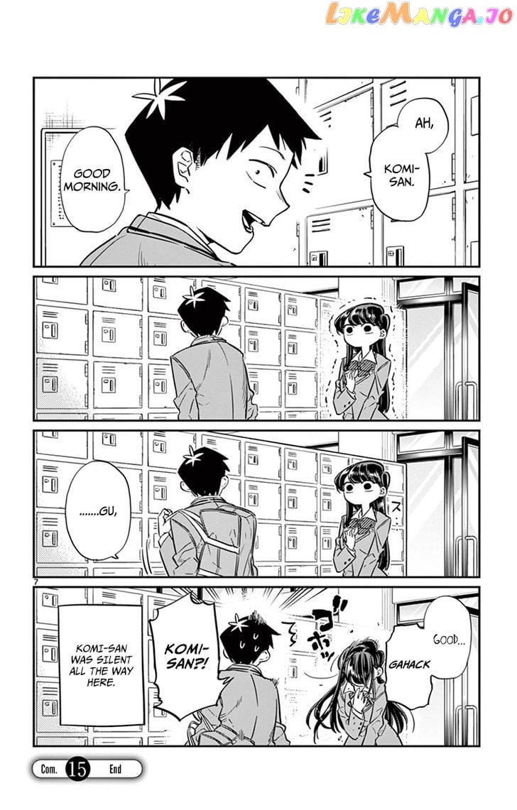 Komi-san wa Komyushou Desu chapter 15 - page 9