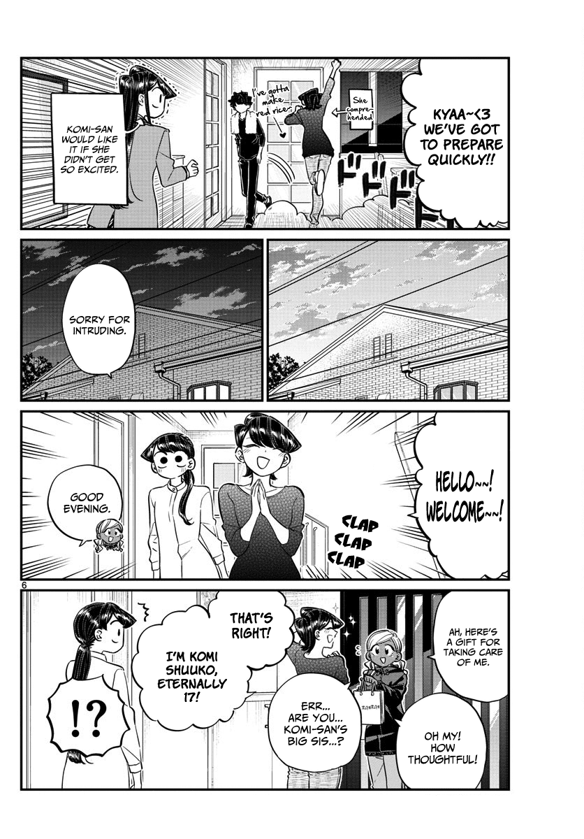 Komi-san wa Komyushou Desu chapter 142 - page 6