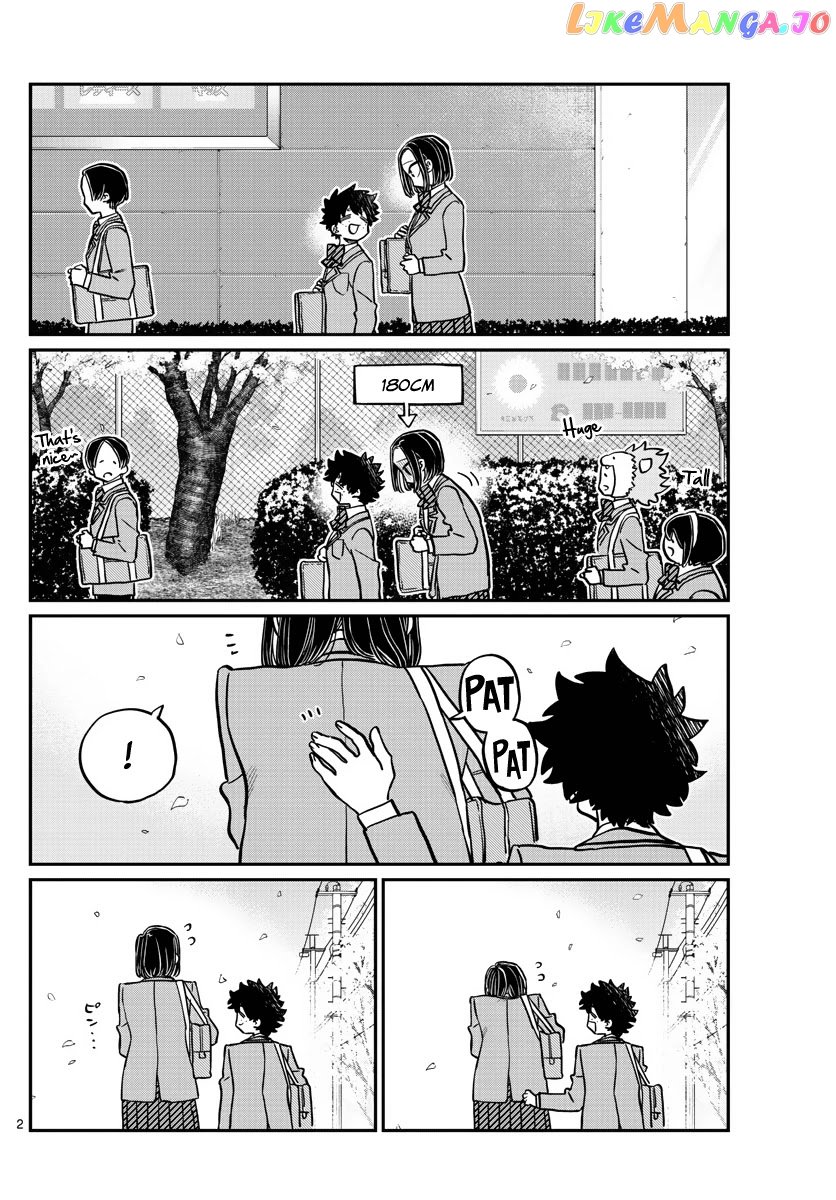 Komi-san wa Komyushou Desu chapter 326 - page 2