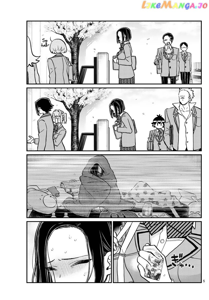 Komi-san wa Komyushou Desu chapter 326 - page 5