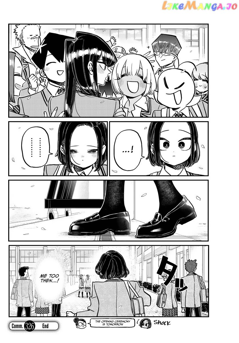 Komi-san wa Komyushou Desu chapter 326 - page 8