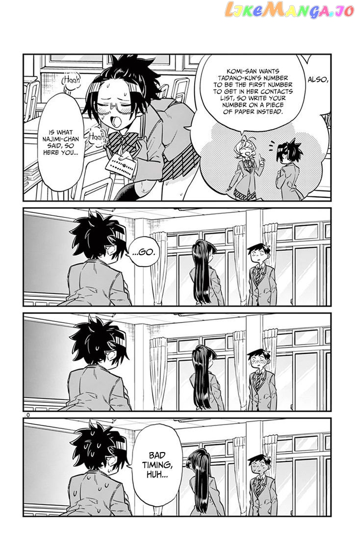 Komi-san wa Komyushou Desu chapter 16 - page 10