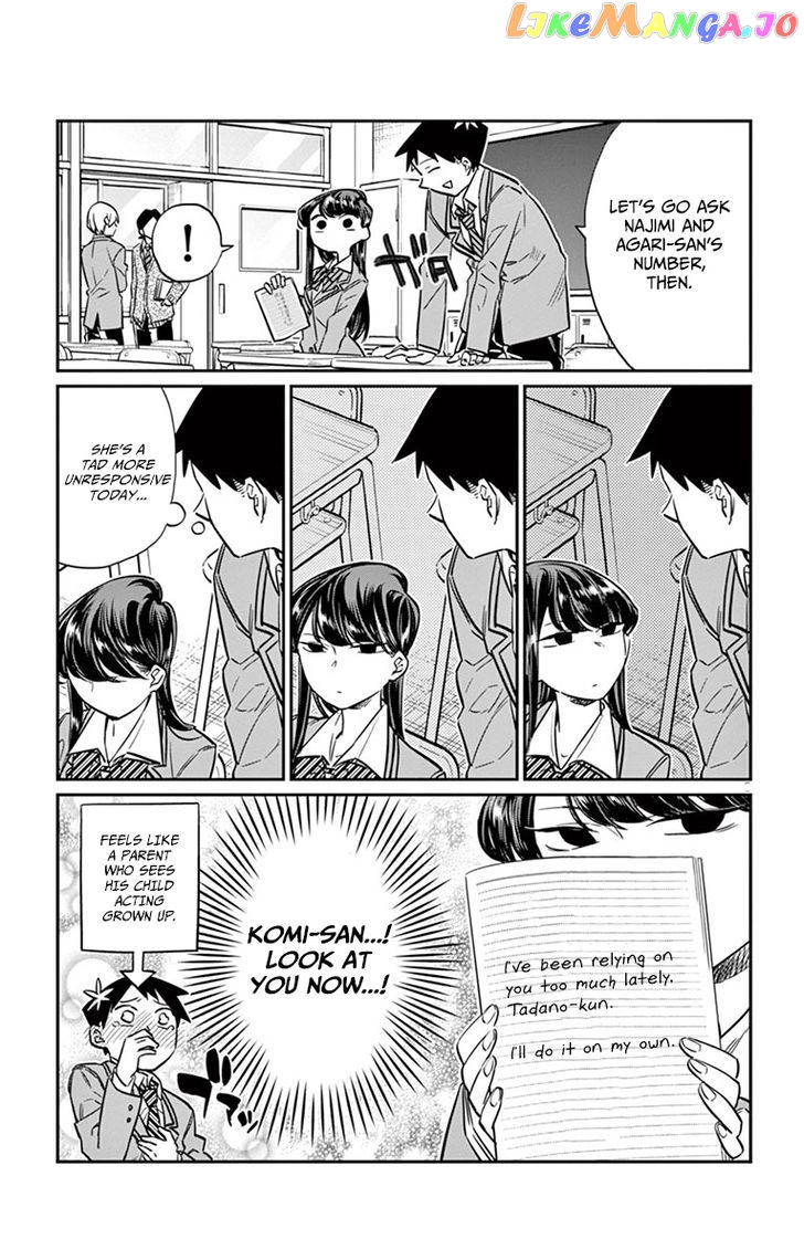 Komi-san wa Komyushou Desu chapter 16 - page 5