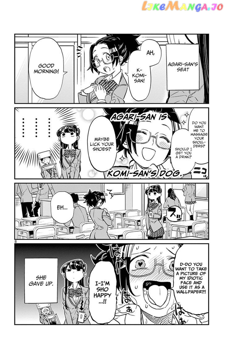 Komi-san wa Komyushou Desu chapter 16 - page 8