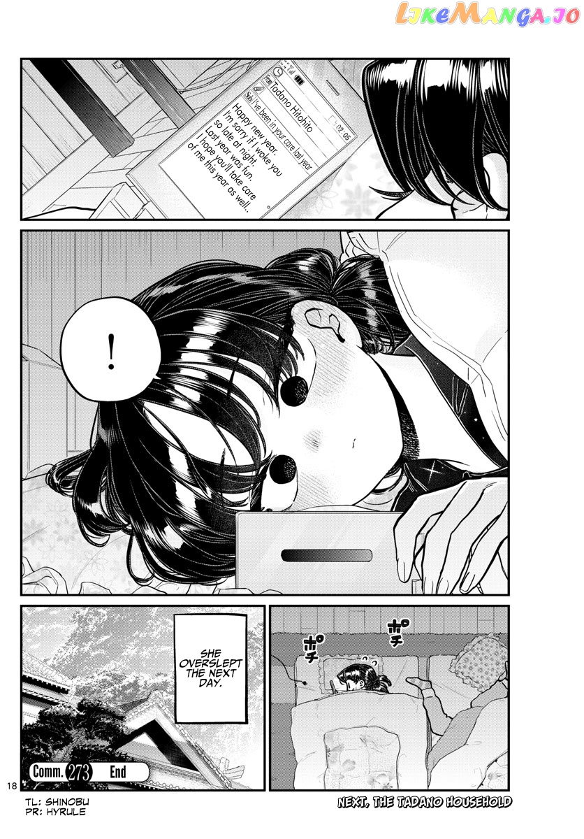 Komi-san wa Komyushou Desu chapter 273 - page 8