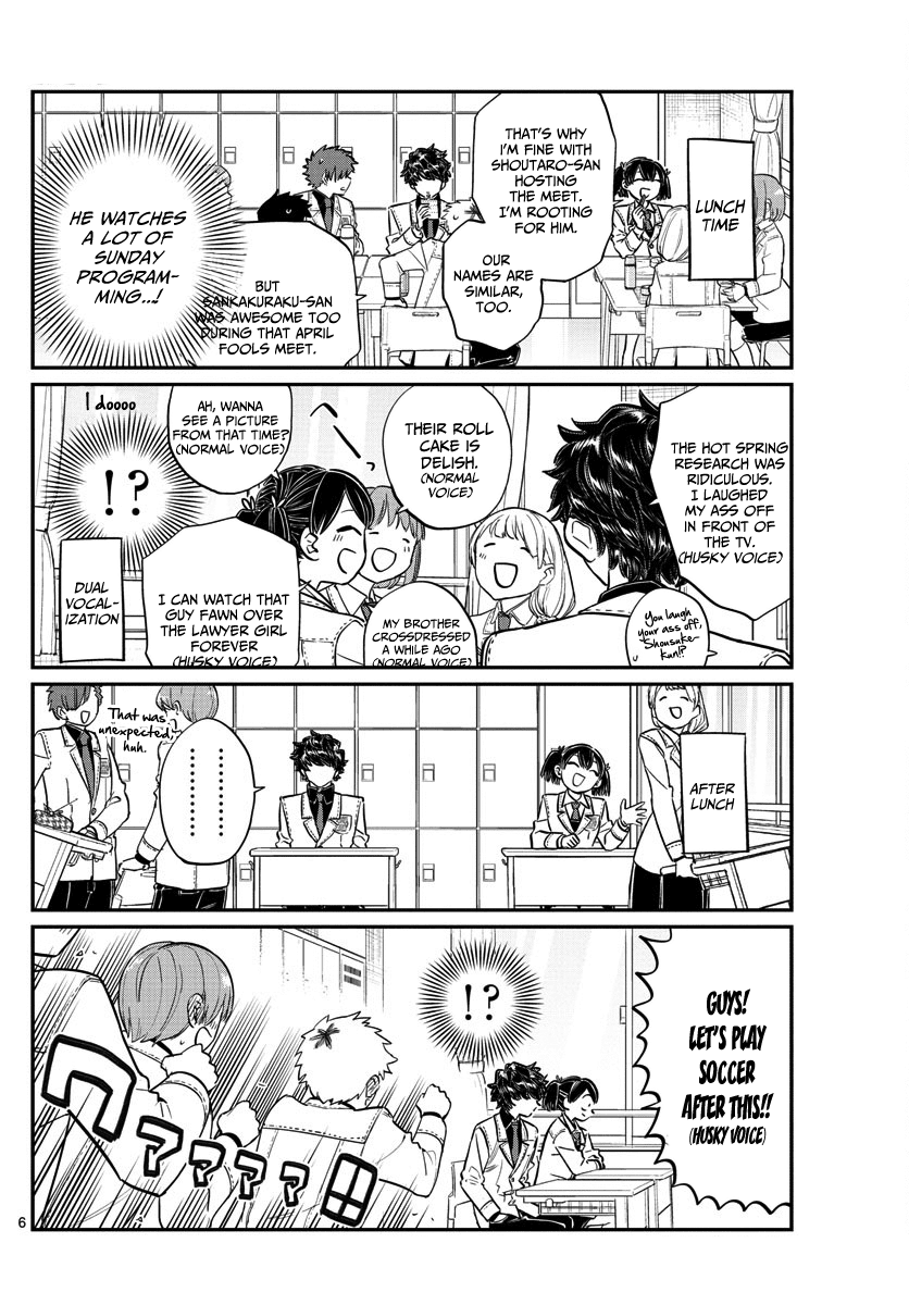 Komi-san wa Komyushou Desu chapter 143 - page 6