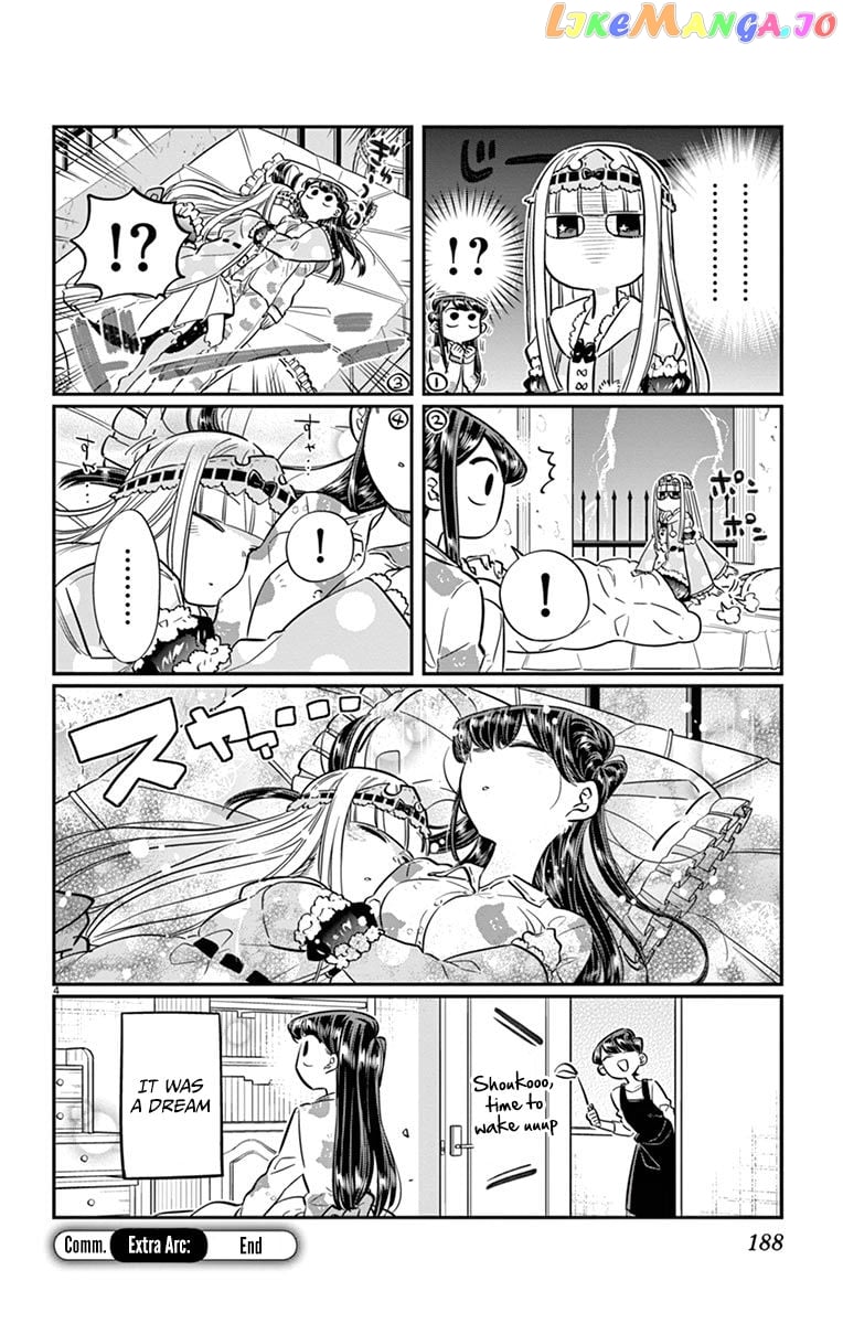 Komi-san wa Komyushou Desu chapter 72.5 - page 4