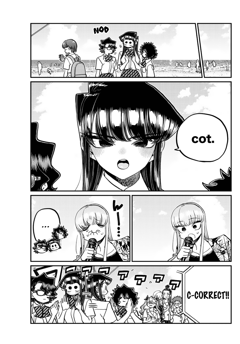 Komi-san wa Komyushou Desu chapter 387 - page 15