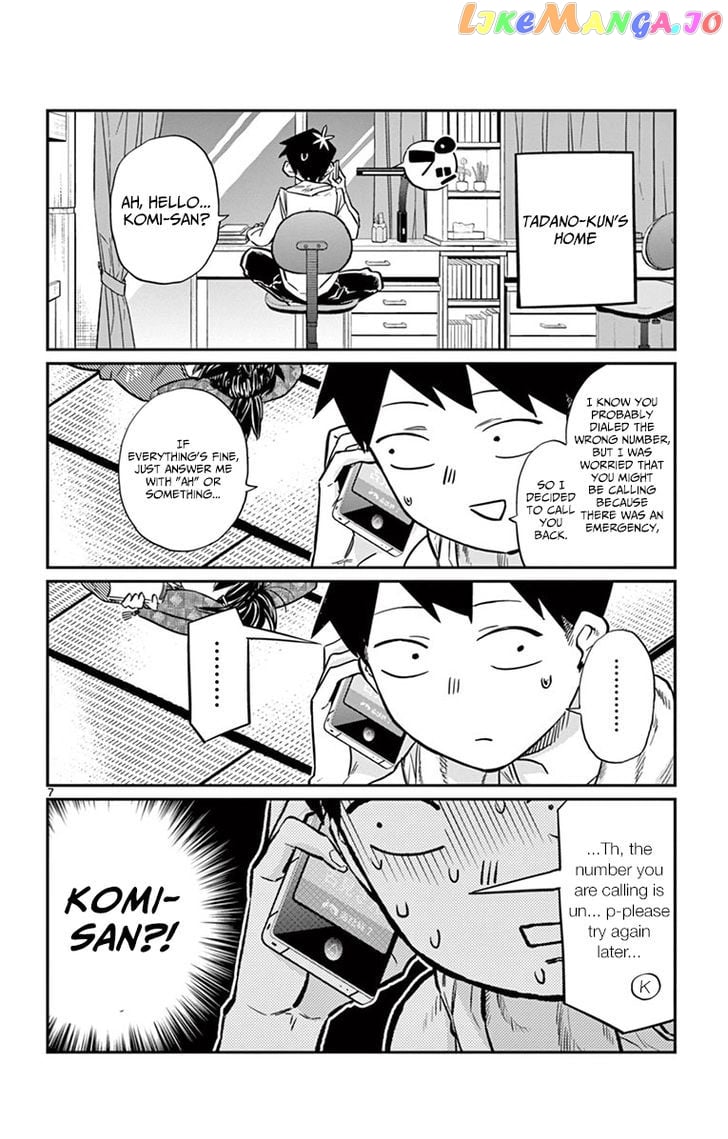 Komi-san wa Komyushou Desu chapter 18 - page 6