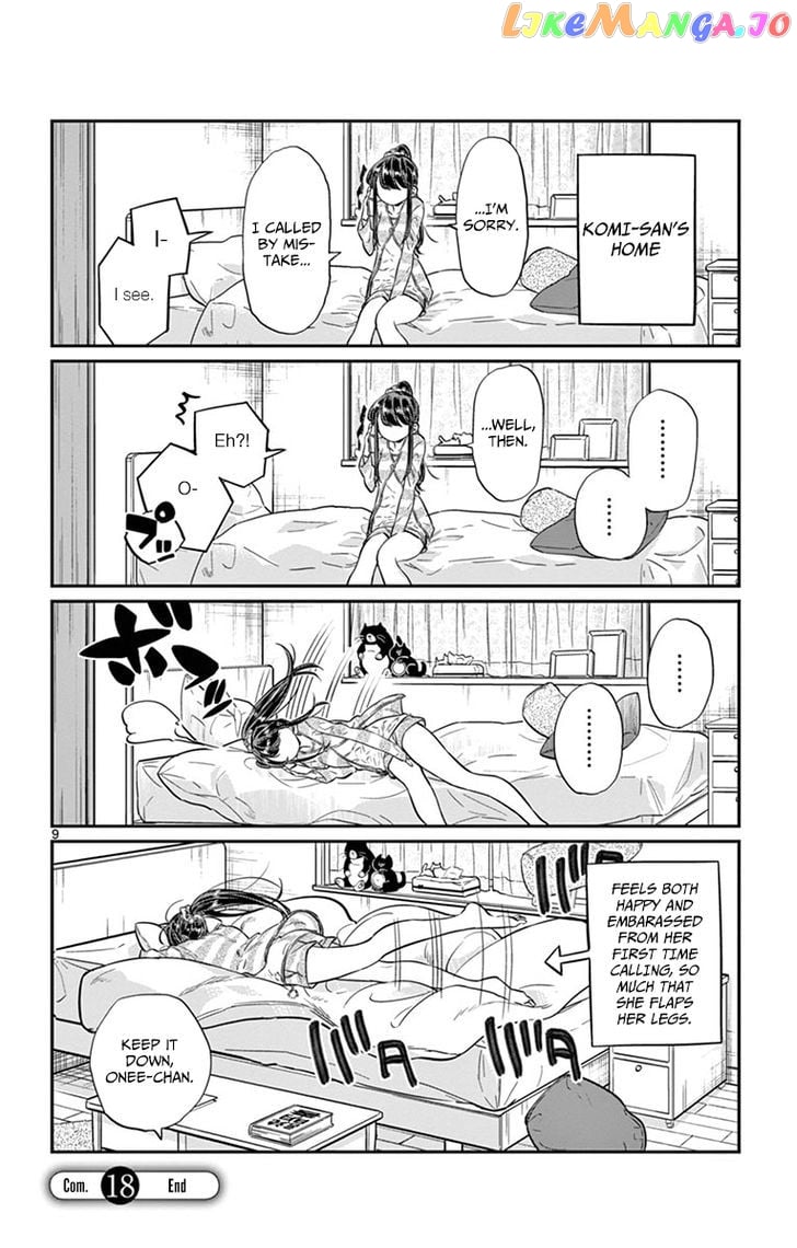 Komi-san wa Komyushou Desu chapter 18 - page 8