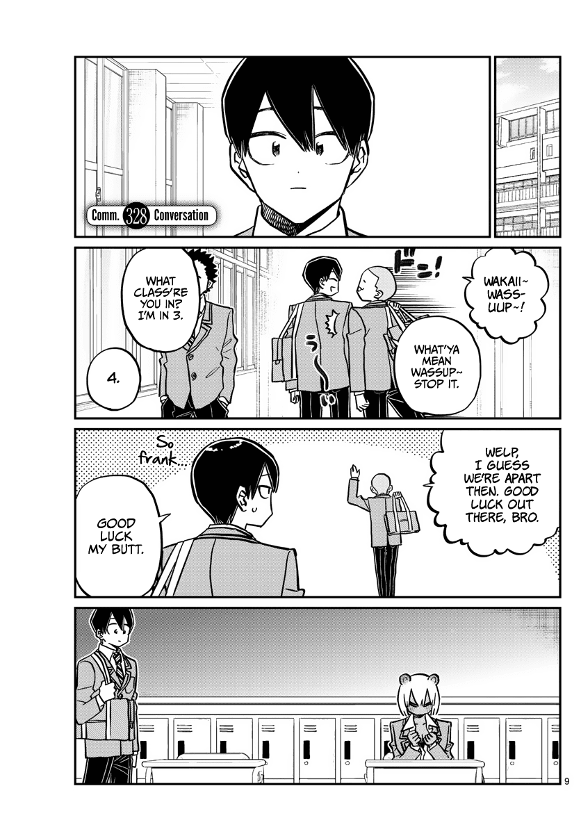 Komi-san wa Komyushou Desu chapter 328 - page 1