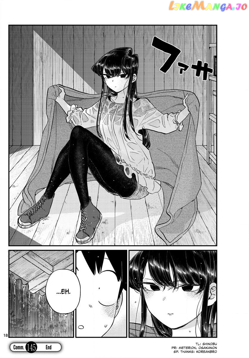 Komi-san wa Komyushou Desu chapter 145 - page 19