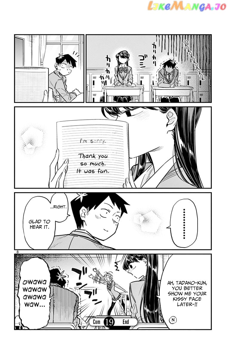 Komi-san wa Komyushou Desu chapter 19 - page 18